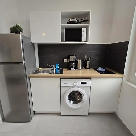 Apartment Gregbnb - 22m2 - Climatise -10min Gare - 2 Toulon